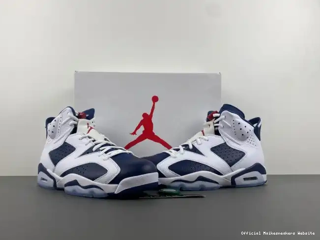 Official Maikesneakers CT8529-164 Jordan 6 Air Olympic 0613